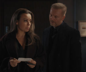 M jak miłość, odcinek 1928. Magda (Anna Mucha), Andrzej (Krystian Wieczorek)