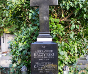 Tak wygląda grób Rajmunda Kaczyńskiego