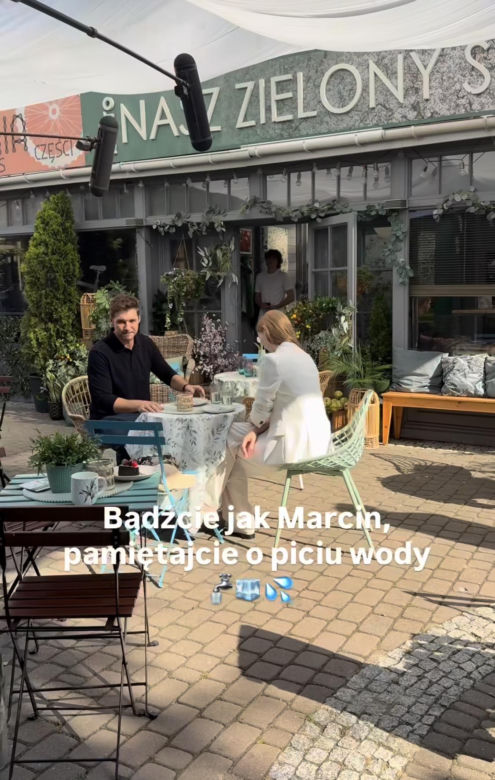 M jak miłość. Marcin (Mikołaj Roznerski), Elżbieta Domańska (Katarzyna Dąbrowska)