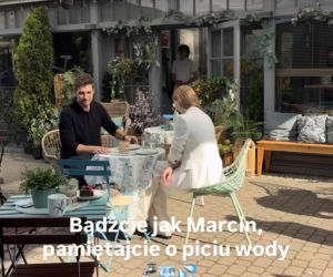 M jak miłość. Marcin (Mikołaj Roznerski), Elżbieta Domańska (Katarzyna Dąbrowska)