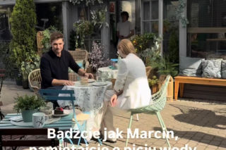 M jak miłość. Marcin (Mikołaj Roznerski), Elżbieta Domańska (Katarzyna Dąbrowska)