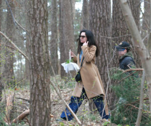 Marta Kaczyńska ze święconką