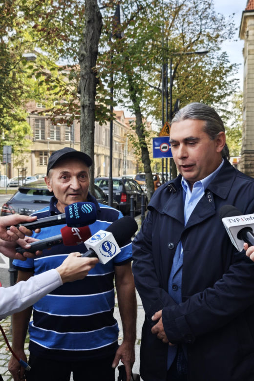 Orał asfalt, dziś zajął się nim sąd