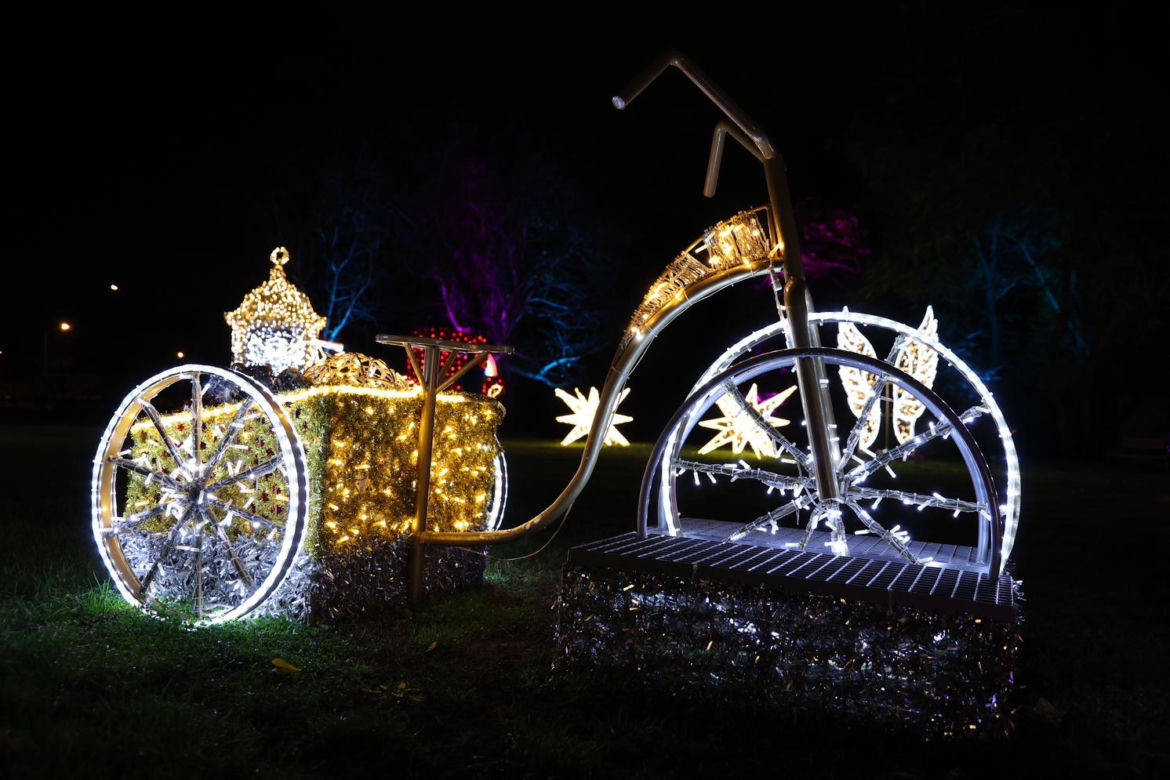 Park iluminacji 2023 w Lublinie