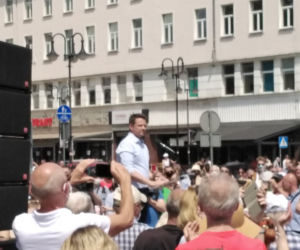 Rafał Trzaskowski w Opolu