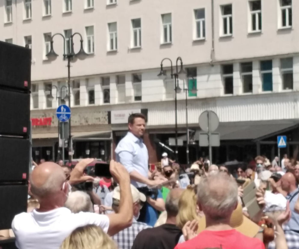 Rafał Trzaskowski w Opolu