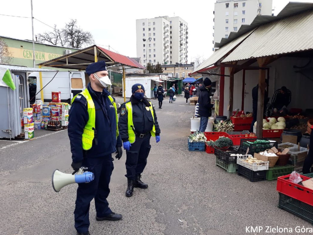 Zielonogórska policja kontroluje miasto 