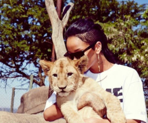Rihanna w Afryce