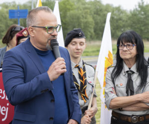 Jurek Owsiak z wizytą we Wrocławiu. WOŚP ma swoje rondo w mieście