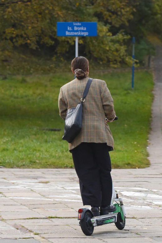 Katarzyna Herman gna bez kasku