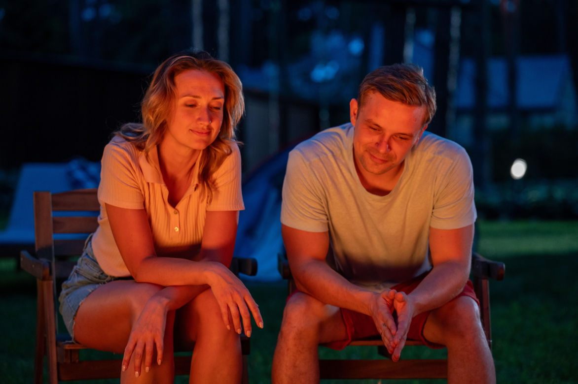 Barwy szczęścia, odc. 2934: Hubert (Marek Molak), Asia Sokalska (Anna Gzyra – Augustynowicz)