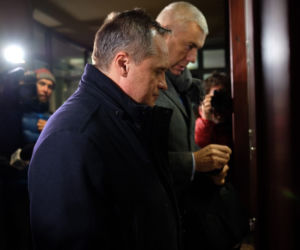 Leszek Czarnecki w katowickiej prokuraturze