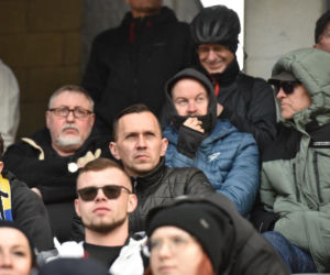 PRES Grupa Deweloperska Toruń - Stelmet Falubaz Zielona Góra, zdjęcia kibiców i zawodników ze sparingu na Motoarenie