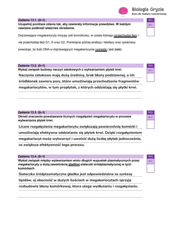 Odpowiedzi matura próbna biologia rozszerzona 2024
