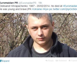 Oleksandr Khrapachenko (†27 l.)