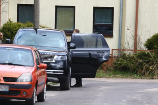 Kasia Tusk z córkami z koszyczkiem przyjechali do Donalda