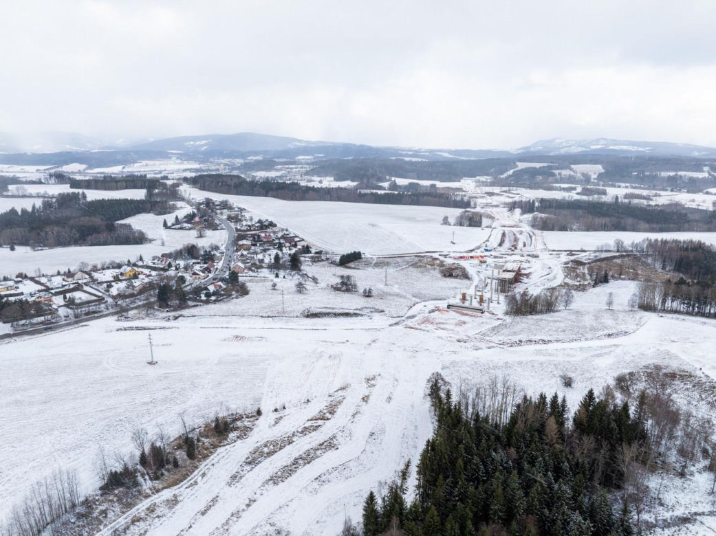 Budowa D11 w Czechach do granicy z Polską S3 w Lubawce
