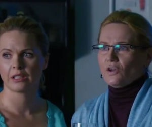 Przyjaciółki 5 sezon odc. 55. Anka (Magdalena Stużyńska), Basia (Lucyna Malec)