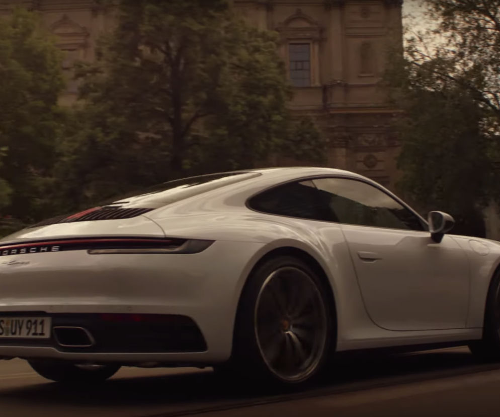 Reklama Porsche 911 nakręcona w Warszawie