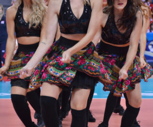 Cheerleaderki na Final Six w Tauron Arenie Kraków [GALERIA ZDJĘĆ]