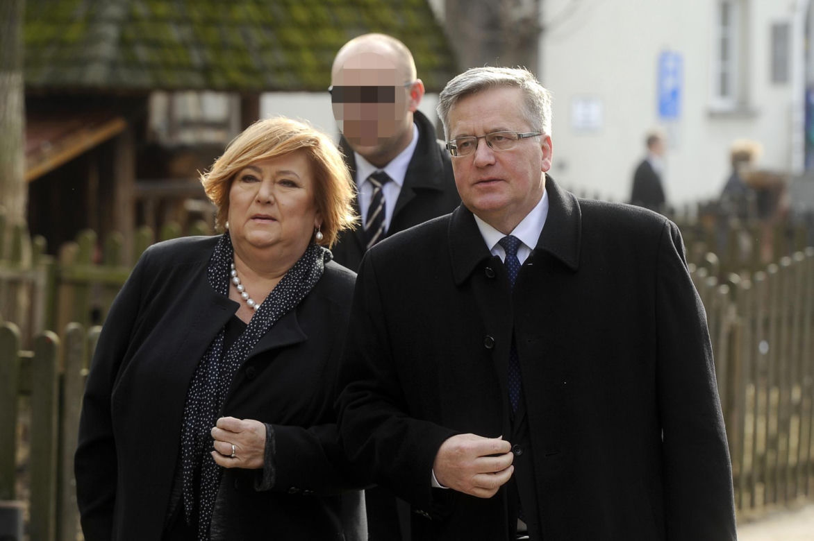 Bronisław Komorowski z żoną: KO (Platforma Obywatelska) i Trzecia Droga