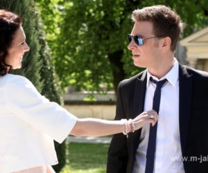 	M jak miłość odc. 1075. Mikołaj (Kacper Kowalski), Mirka (Andżelika Piechowiak), Irek (Maciej Jachowski)