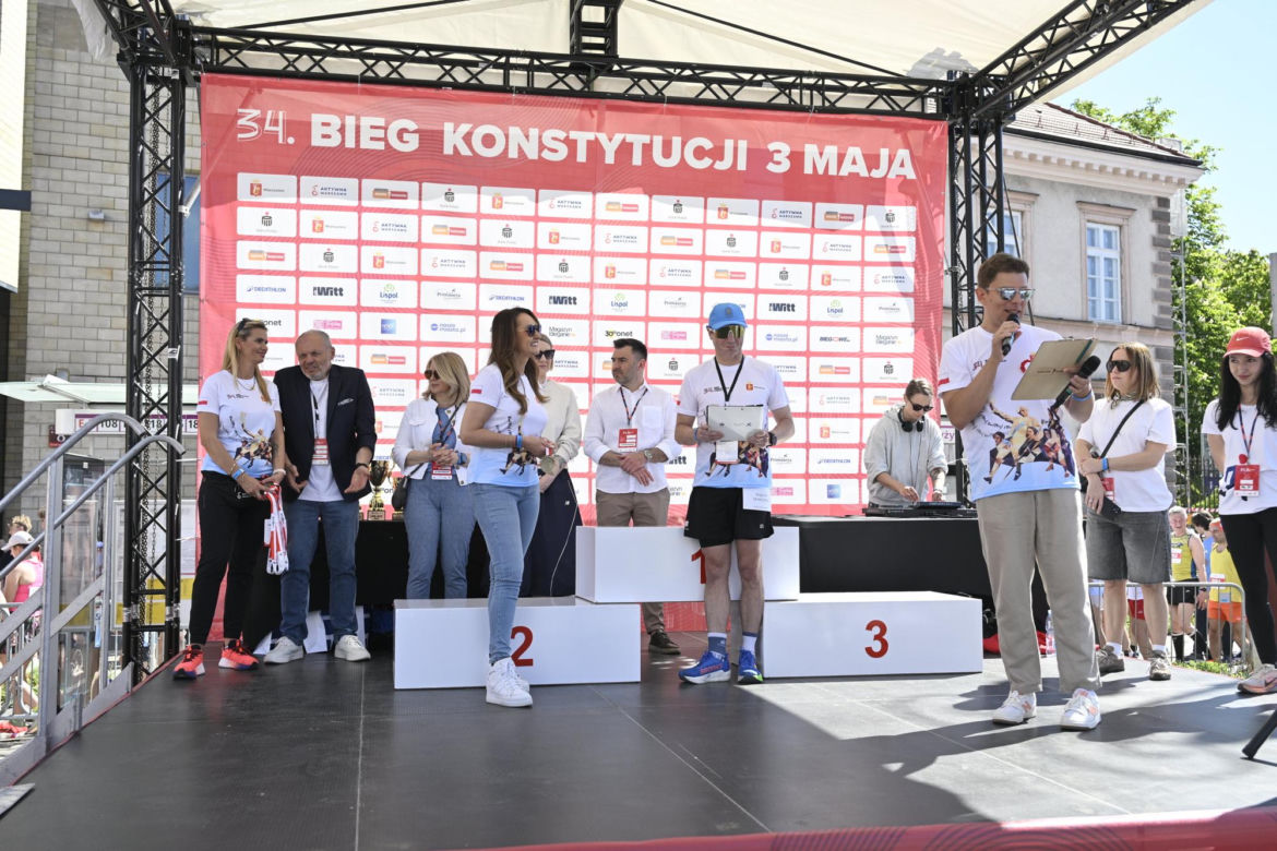Bieg 3 maja w Warszawie