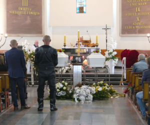 Wzruszające pożegnanie motocyklistów