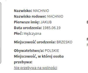 MACHNIO JAKUB