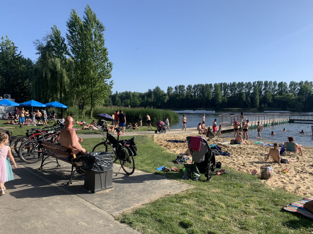 Sezon kąpielowy na Stawikach rozpoczęty. Sosnowiec ma piękną plażę