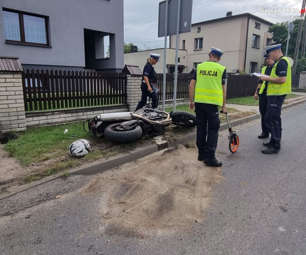 Wypadek w Świerklanach