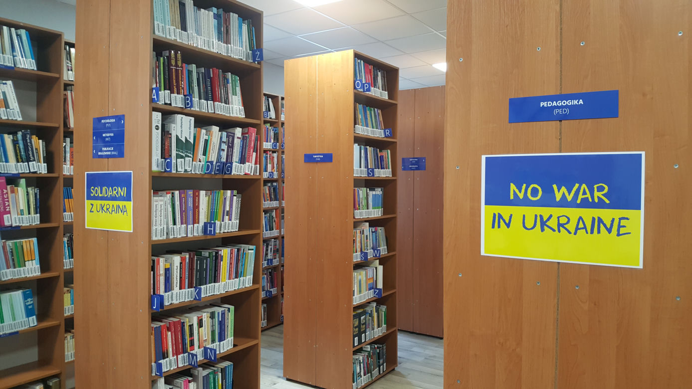 Zbiórka książek w języku ukraińskim