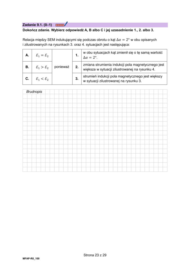 Matura próbna 2026: Fizyka rozszerzona - ARKUSZE CKE [13.01.2026]