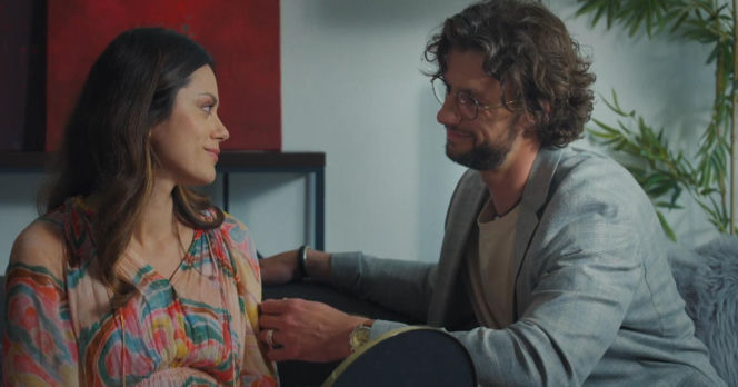 M jak miłość odc. 1896. Kasia (Paulina Lasota), Mariusz (Mateusz Mosiewicz