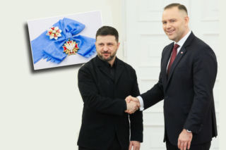 Zełenski odsłania karty! Przed odesłaniem Orderu Orła Białego miał proponować Nawrockiemu spotkanie