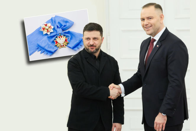 Zełenski odsłania karty! Przed odesłaniem Orderu Orła Białego miał proponować Nawrockiemu spotkanie