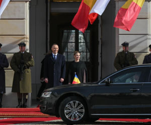 Marta Nawrocka w niecodziennej odsłonie w Rumunii. Postawiła na zaskakujące połączenie