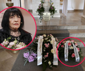 Sława Przybylska naprawdę zrobiła to na pogrzebie Dykiel. Pochwaliła się... wieńcem 