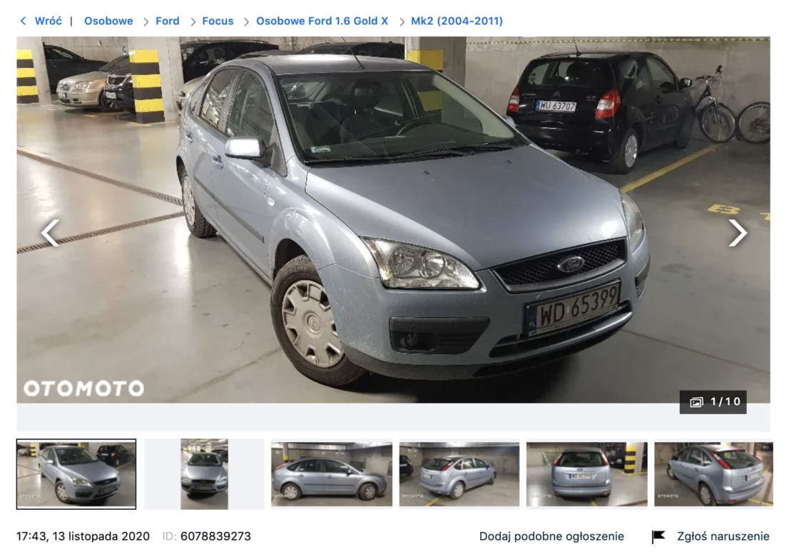 Używany Ford Focus