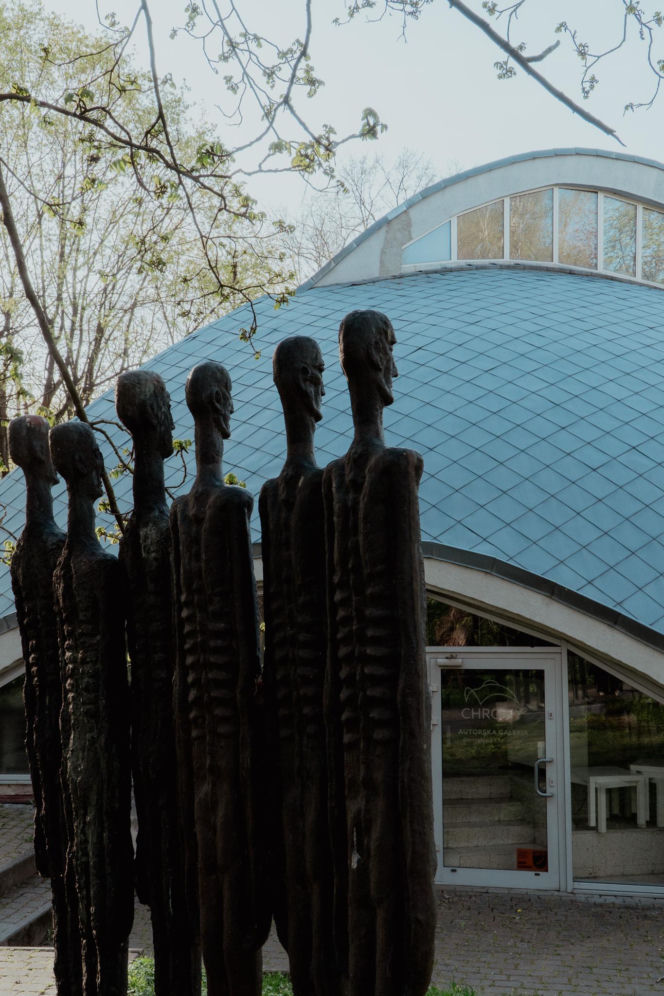 Pracownia Bronisława Chromego w Krakowie. Dawna muszla koncertowa