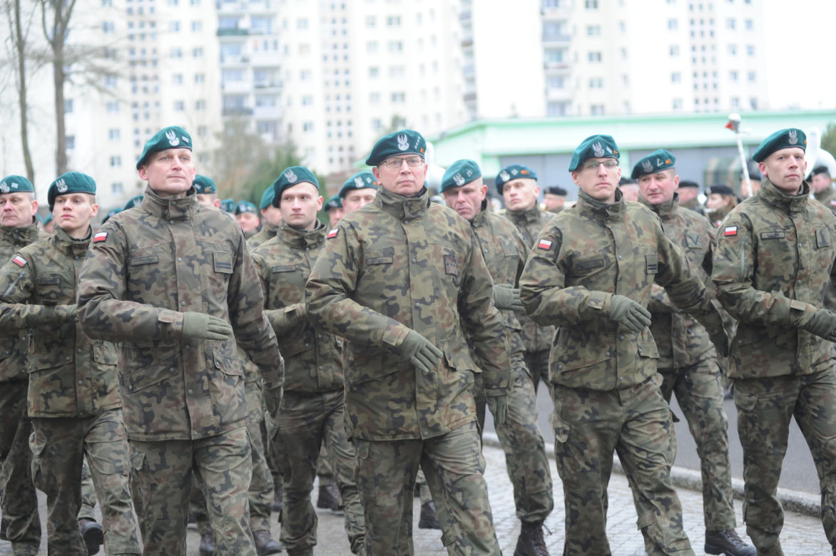 Ochotnicy złożyli przysięgę wojskową