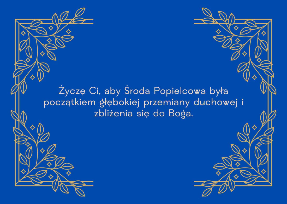 Wyjątkowe kartki na Środę Popielcową dla rodziny. Duży wybór obrazków z mądrymi pozdrowieniami na początek Wielkiego Postu [POPIELEC 2025]