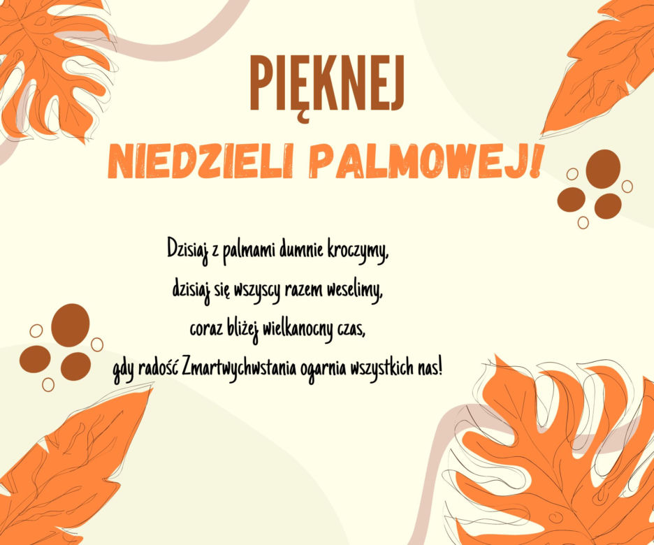 Wyślij kartkę z okazji Niedzieli Palmowej