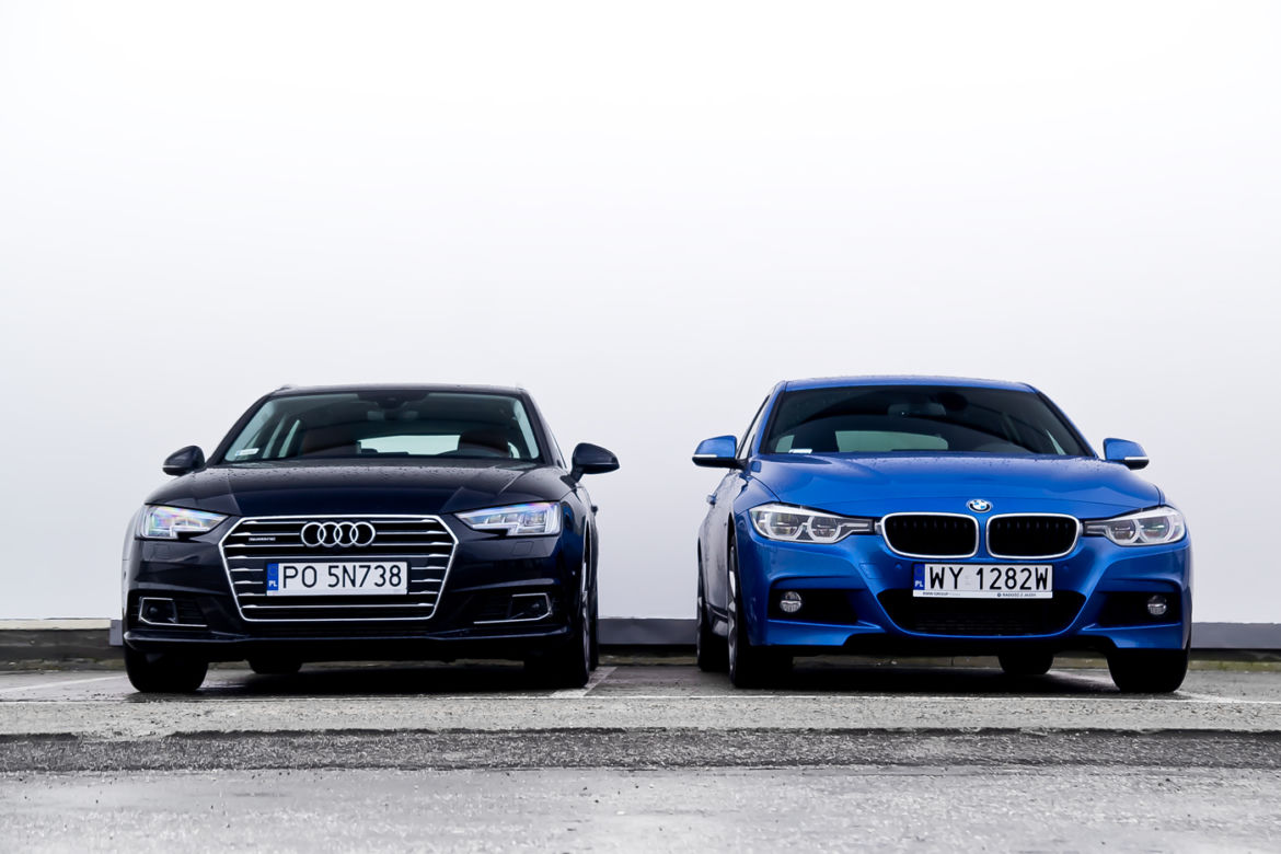 Audi A4 Avant B9 quattro vs. BMW serii 3 Touring xDrive