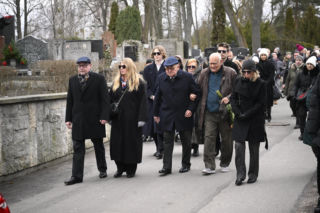 Bożena Dykiel spoczęła na Powązkach Wojskowych