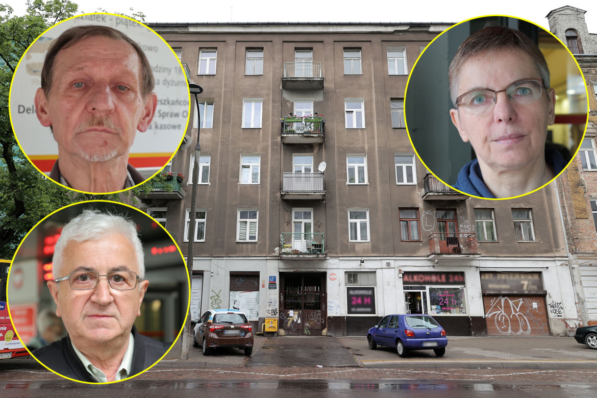 Ich kamienica idzie do remontu. Boją się, że już do niej nie wrócą