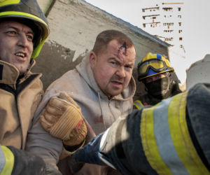 Ukraina. Zbombardowane miasta