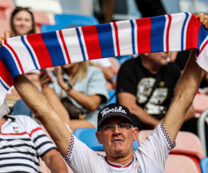 Górnik Zabrze - GKS Katowice: Zdjęcia kibiców i zawodników z meczu 6. kolejki PKO BP Ekstraklasy