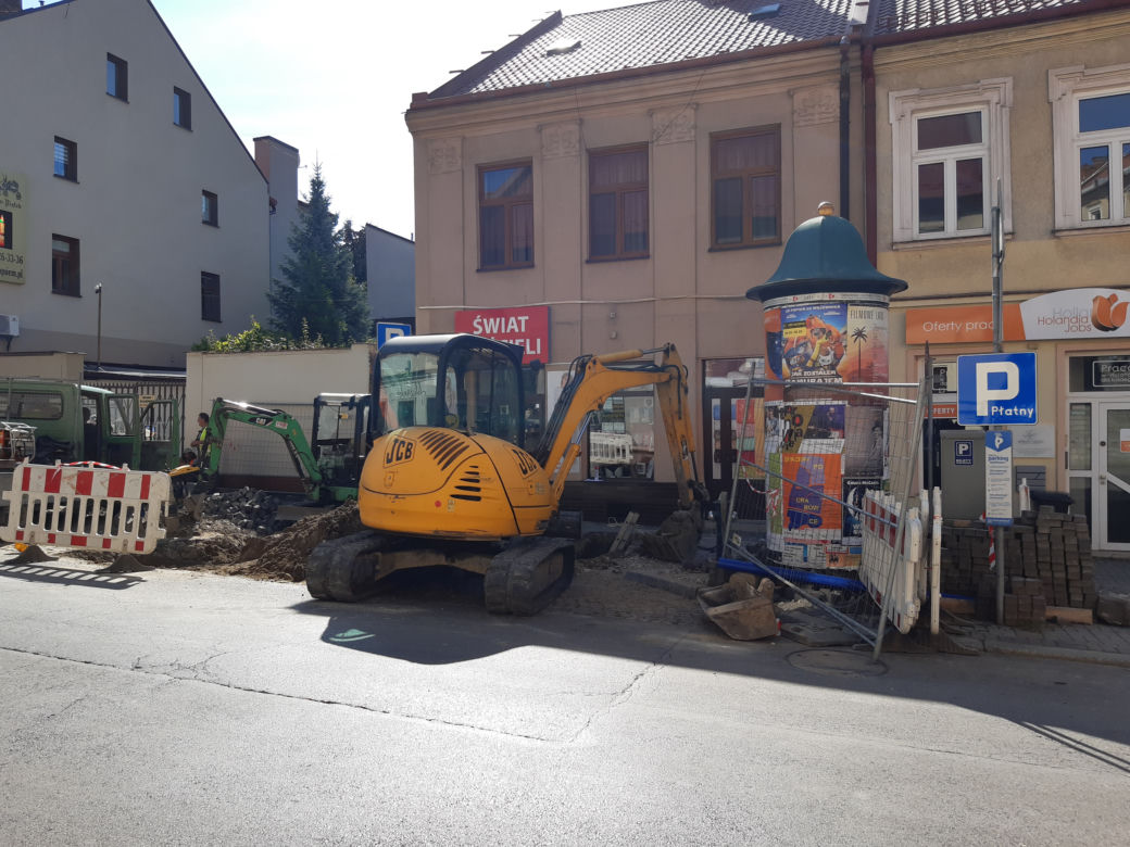 Remont na ulicy Bernardyńskiej