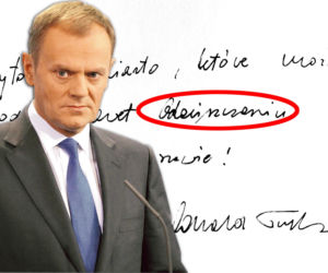 Premier Donald Tusk też robi byki